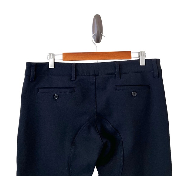 Prada Equestrian Jodhpur Zip Ankle Riding Pants In Black Size 46/10 - Picture 8 of 16